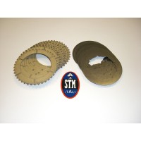 STM Replacement 40 tooth Clutch Plates and Basket for GP EVO Slipper Clutch